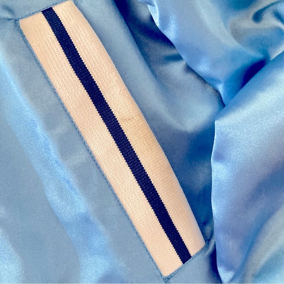 Vintage Reversible Los Angeles Lakers Jacket Size S Baby Blue Hardwood Classics - Picture 8 of 16